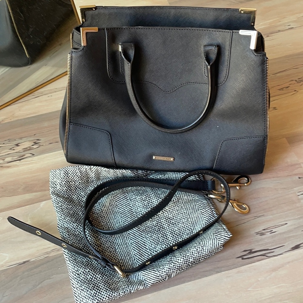 Leather Rebecca Minkoff bag